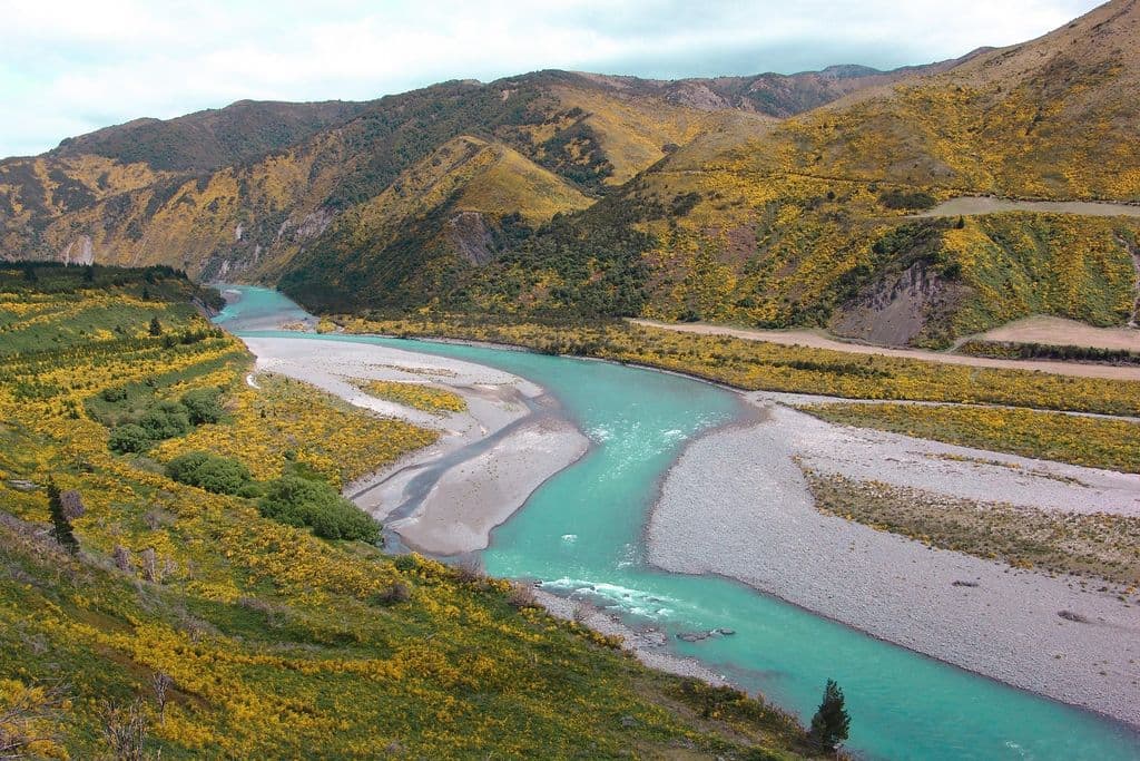 A river in New Zealand.