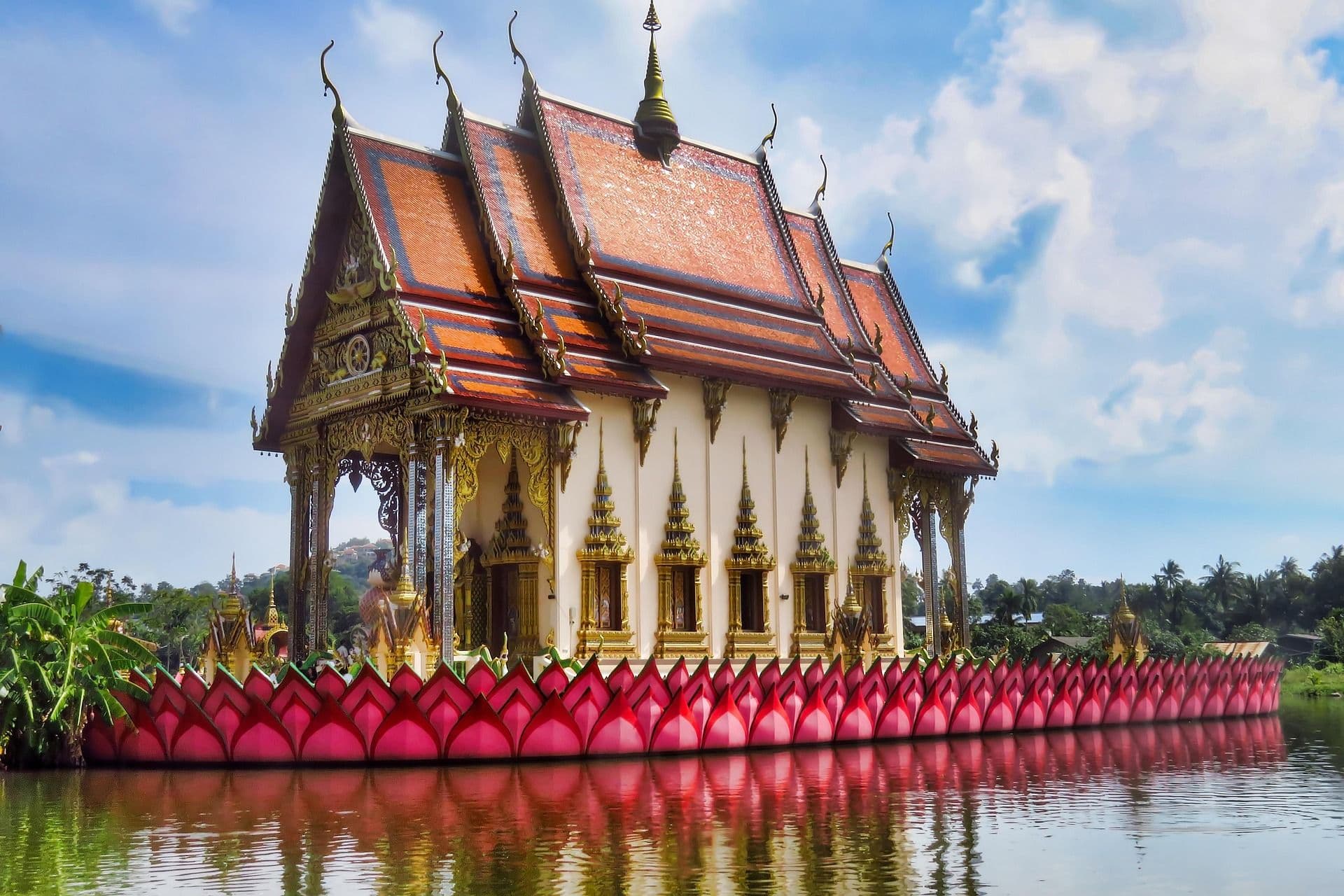 A beautiful building in Thailand.